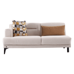 IRON CORNER 2 SEATER WITH ARM (RIGHT)