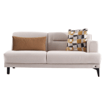 IRON CORNER 2 SEATER WITH ARM (LEFT)