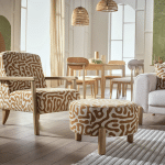 BOHEMY ARMCHAIR WOODEN ARM