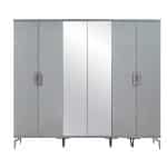 ALESSA 6 DOORS WARDROBE