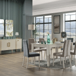 PERISSA GOLD DINING ROOM SET