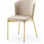 SAHRA DINING CHAIR GOLD
