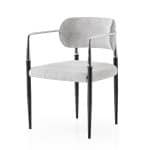 LEEDS DINING CHAIR CHROME