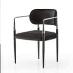 LEEDS DINING CHAIR BLACK