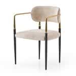 LEEDS DINING CHAIR GOLD