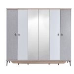 CLARY 6 DOORS WARDROBE