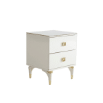 PERISSA GOLD NIGHTSTAND