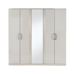 PERISSA CHROME 5 DOORS WARDROBE