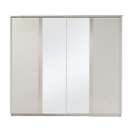 PERISSA CHROME SLIDING DOORS WARDROBE