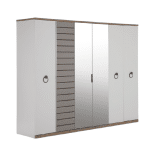 LAVIN 6 DOORS WARDROBE