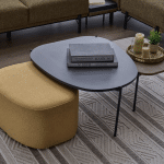 VENETO COFFEE TABLE + POUFFE