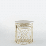 DOLCE GOLD NESTING TABLE