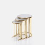 BOAHOME DEMONTE NESTING TABLE